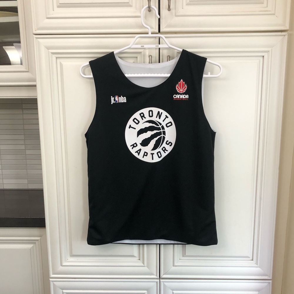 JR.NBA Toronto Raptors kids reversible basketball jersey